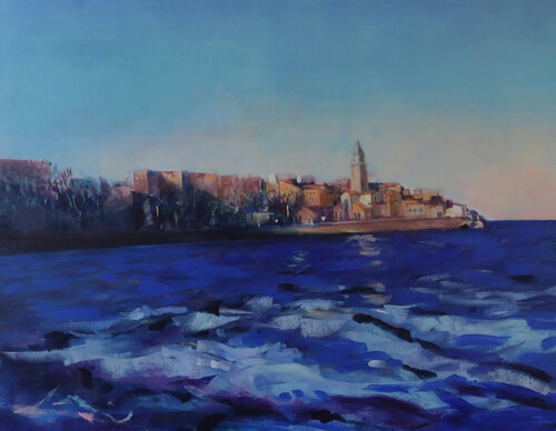 La ciudad invisible by Marina Del Pozo, Painting for Sale on Select