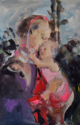Madonna #1 by Marina Del Pozo, Painting for Sale on Select