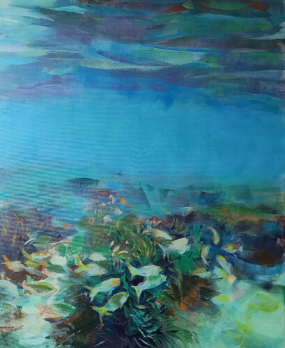 Posidonia 1 by Marina Del Pozo, Painting for Sale on Select