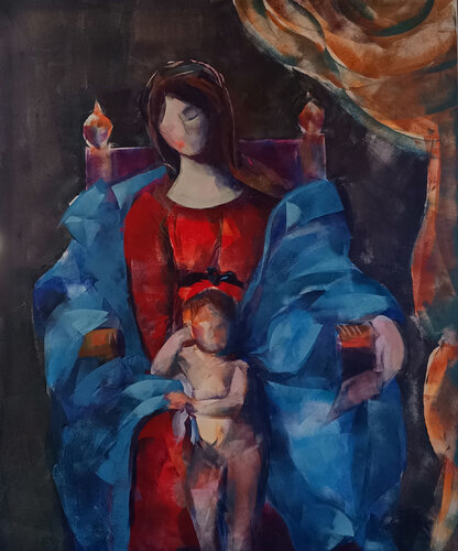 Madonna #6 by Marina Del Pozo, Painting for Sale on Select