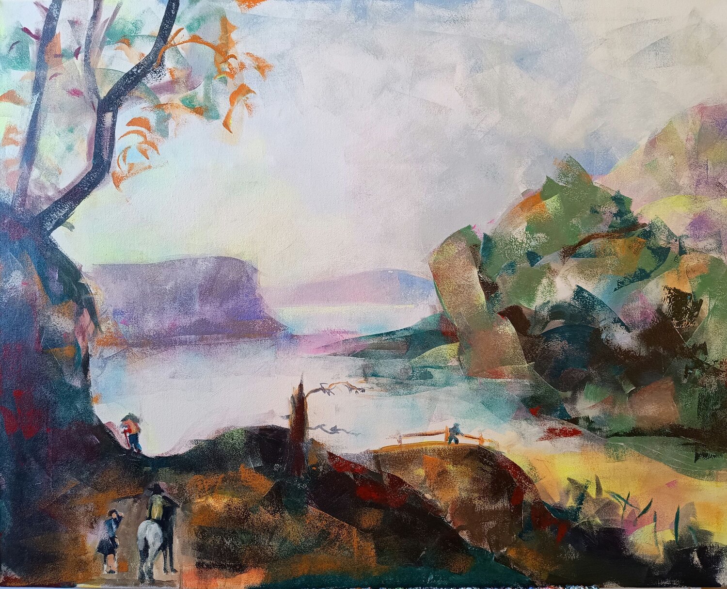 Arcadia Marina Del Pozo Original painting for sale