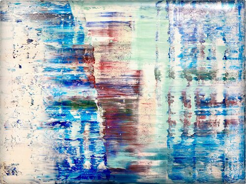 abstract informal no 2020-1985-1, contemplation 9 by Robert H N Rich, Painting for Sale on Select