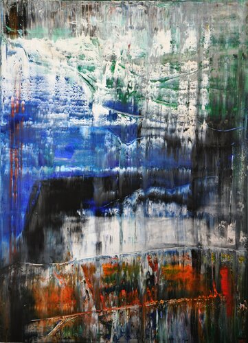 abstract informal reflections no 7, 2019-1866-1 by Robert H N Rich, Painting for Sale on Select