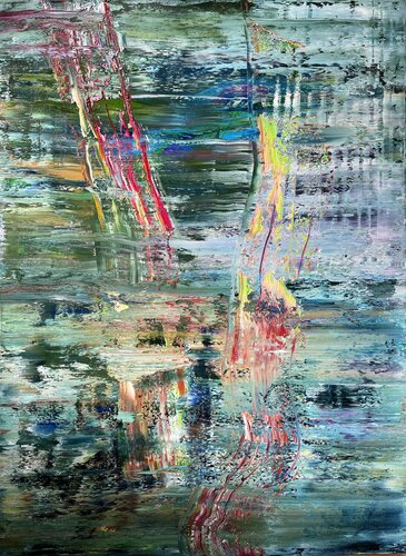 abstract informal no 2096-2 by Robert H N Rich, Painting for Sale on Select