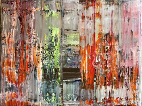 abstract informal no 2101-3 by Robert H N Rich, Painting for Sale on Select