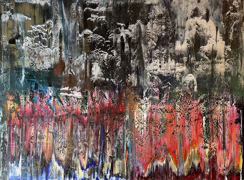 abstract informal no 2101-7 by Robert H N Rich, Painting for Sale on Select