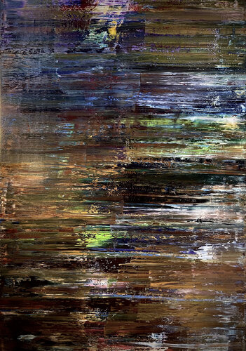 abstract informal no 2104-10 by Robert H N Rich, Painting for Sale on Select
