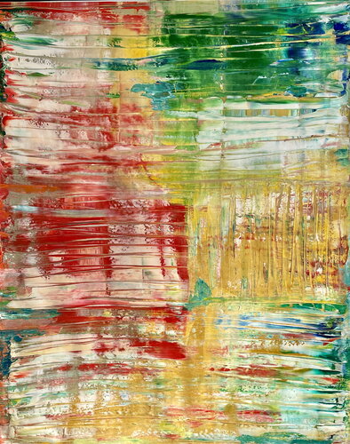 abstract informal 979-1 by Robert H N Rich, Painting for Sale on Select