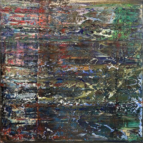 abstract informal 2114-4 by Robert H N Rich, Painting for Sale on Select