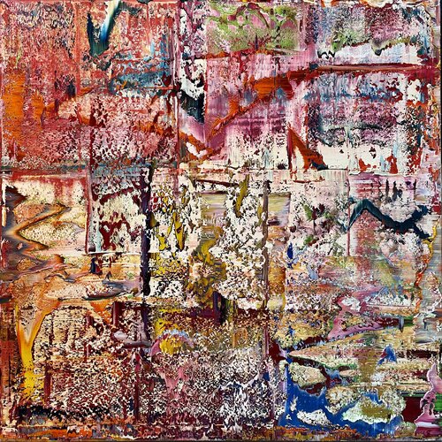abstract informal 2114-9 by Robert H N Rich, Painting for Sale on Select
