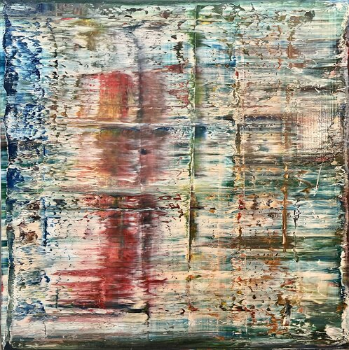 abstract informal 1783-1 by Robert H N Rich, Painting for Sale on Select