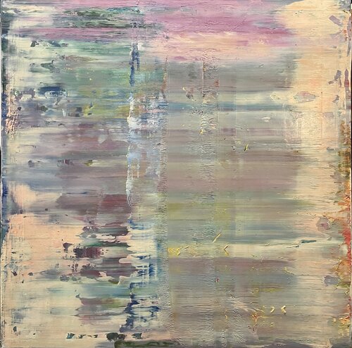 abstract informal 1799-1 by Robert H N Rich, Painting for Sale on Select