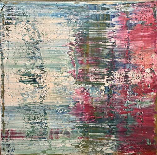 abstract informal 1259-1 by Robert H N Rich, Painting for Sale on Select
