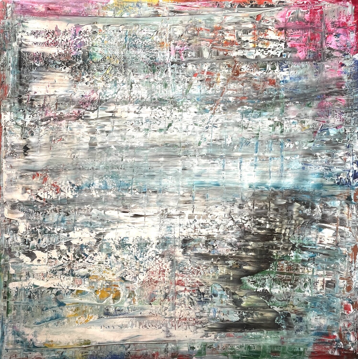 abstract informal 1227-1 Robert H N Rich Originalgemälde zu verkaufen