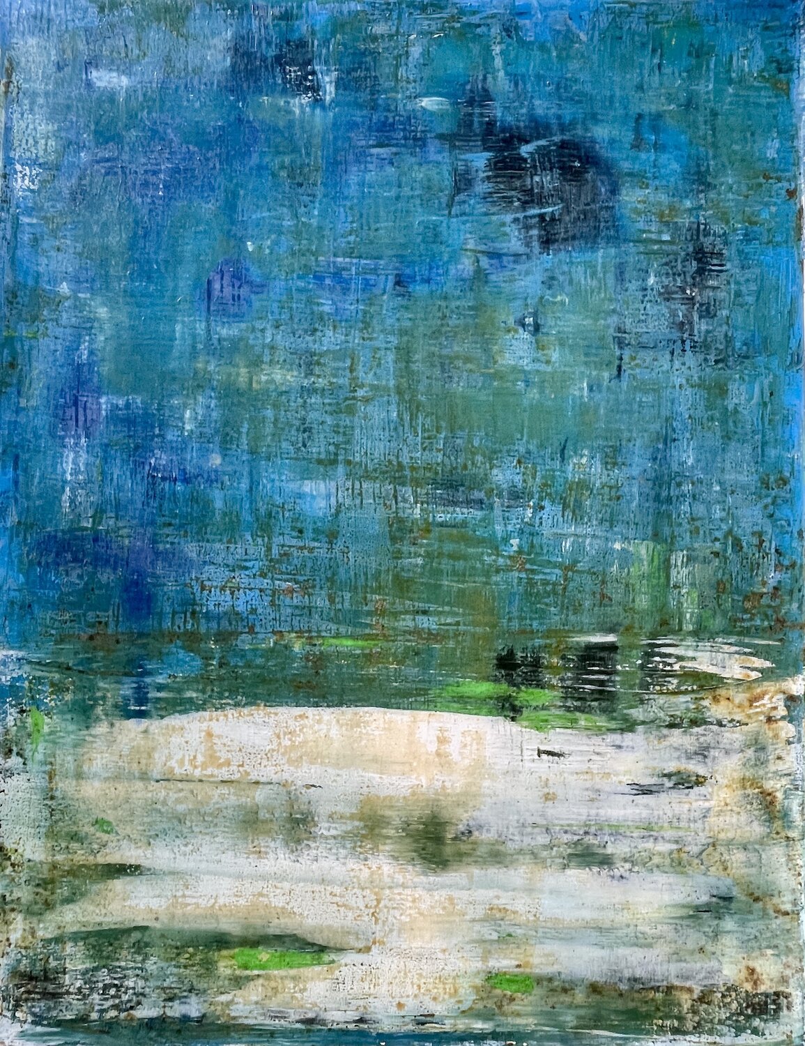 abstract informal 936-1 Robert H N Rich Originalgemälde zu verkaufen