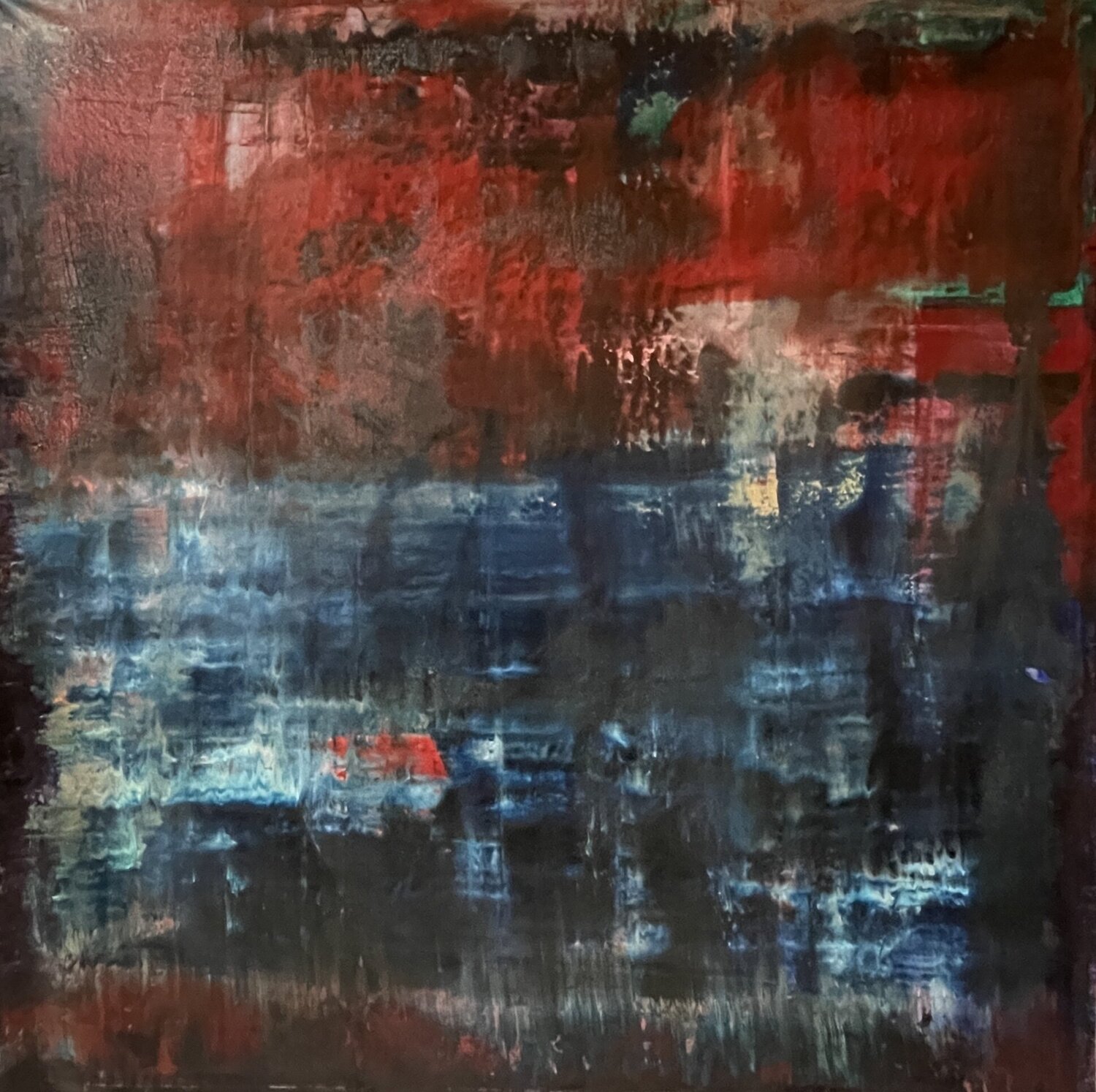 abstract informal 1333-1 Robert H N Rich Originalgemälde zu verkaufen