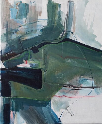 Lake I. by Gabriela Holcer, Painting for Sale on Select