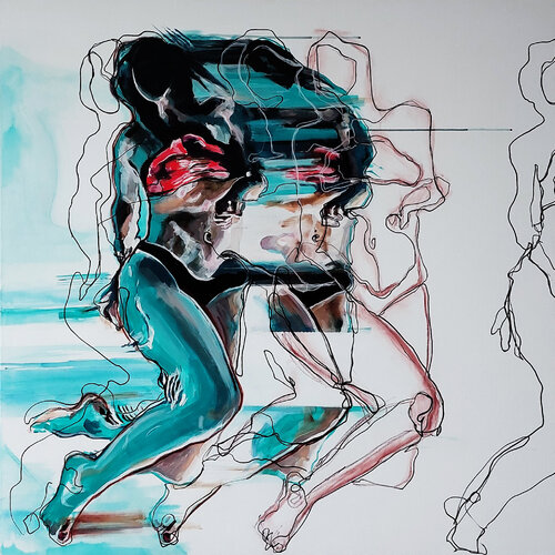 Metamorphosis by Gabriela Holcer, Painting for Sale on Select
