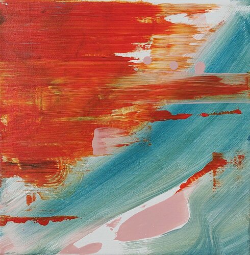 Tears I. by Gabriela Holcer, Painting for Sale on Select