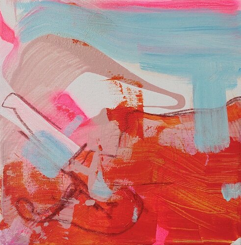 California by Gabriela Holcer, Painting for Sale on Select