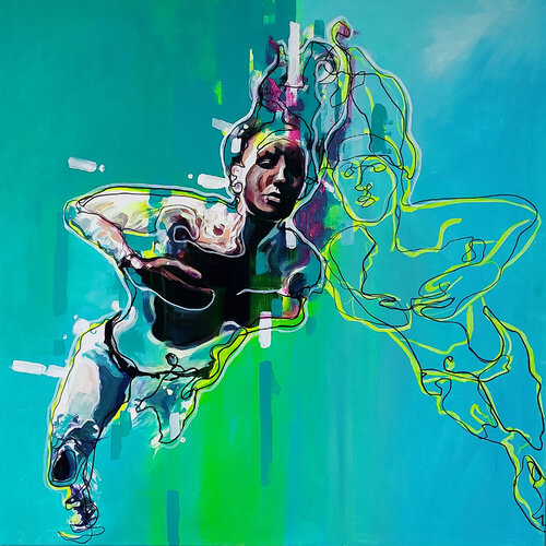 Thought by Gabriela Holcer, Painting for Sale on Select