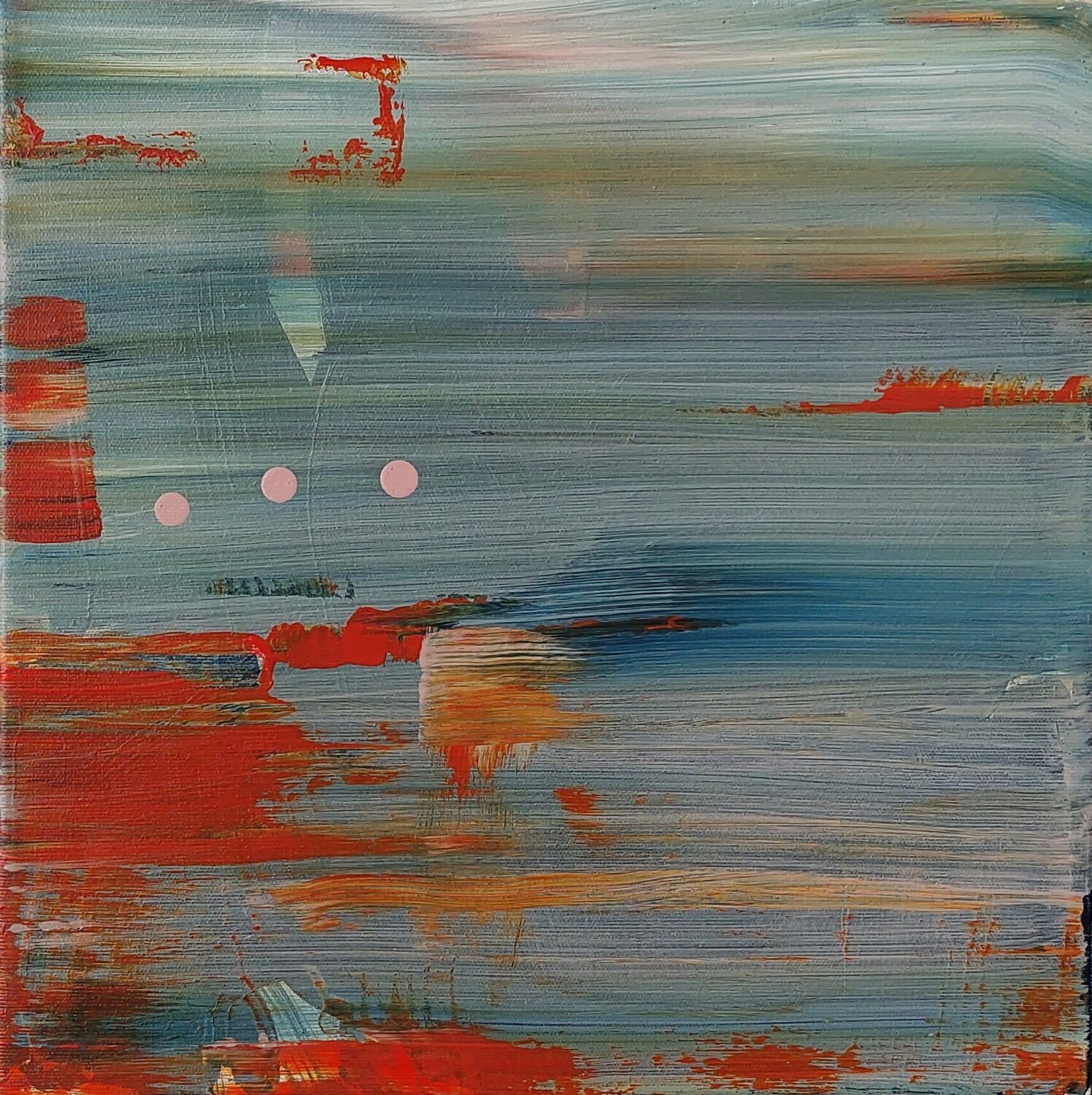 Tears II. Gabriela Holcer Original painting for sale