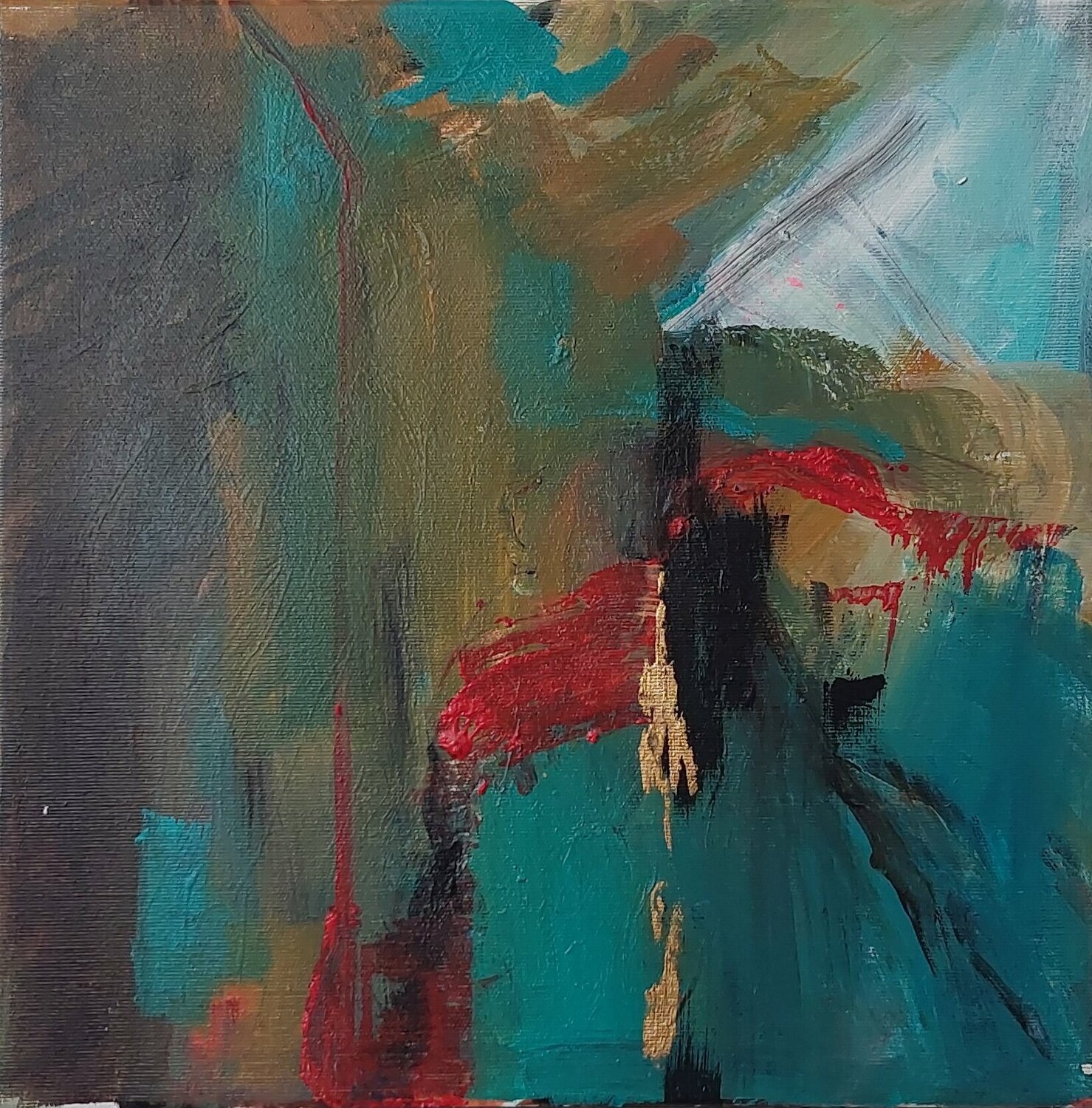 Anger Gabriela Holcer Original painting for sale