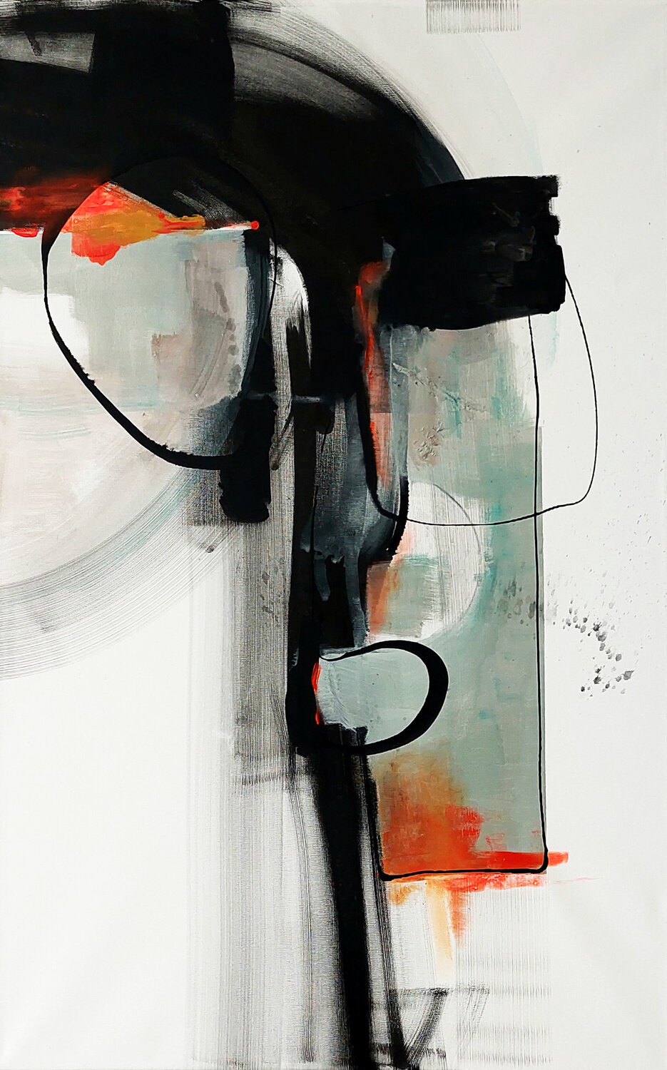 Ooh! Gabriela Holcer Original painting for sale