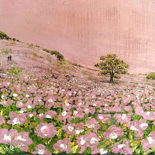 La vie en rose by Elena Barón, Painting for Sale on Select