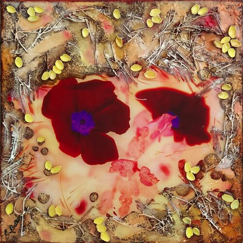 Permanencia de lo efímero 4 by Elena Barón, Painting for Sale on Select