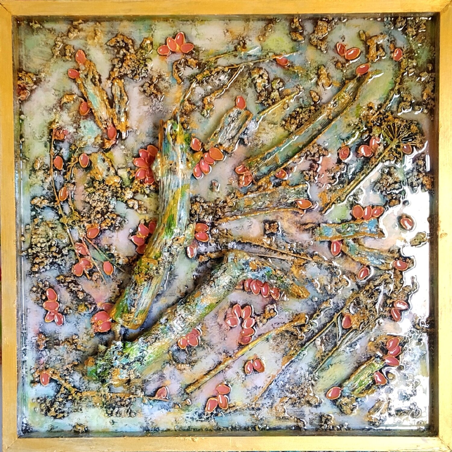 Naturaleza emergida 4 Elena Barón Original painting for sale