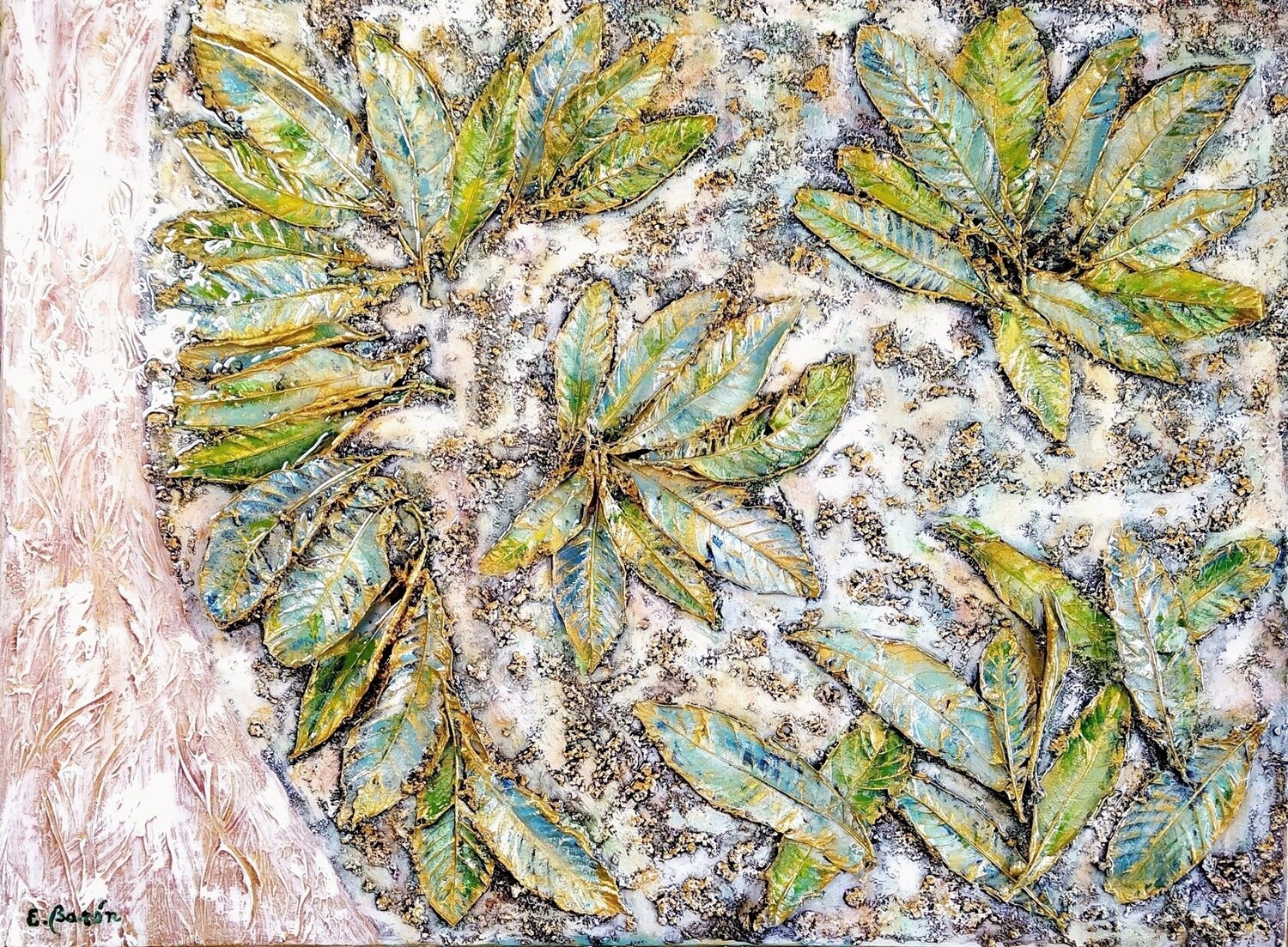 Nueva vida Elena Barón Original painting for sale