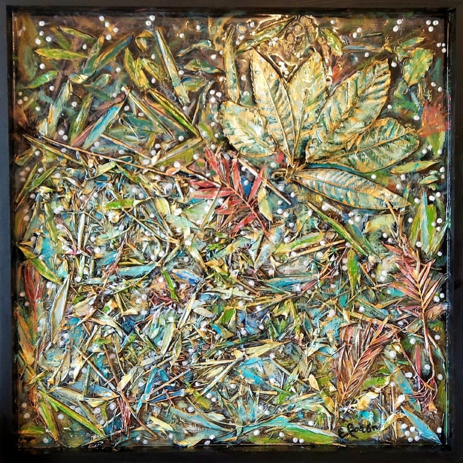 Naturaleza emergida 5 Elena Barón Original painting for sale