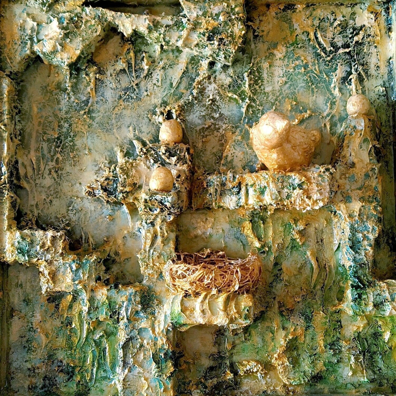 Un nido Singular (escultura) Elena Barón Original painting for sale