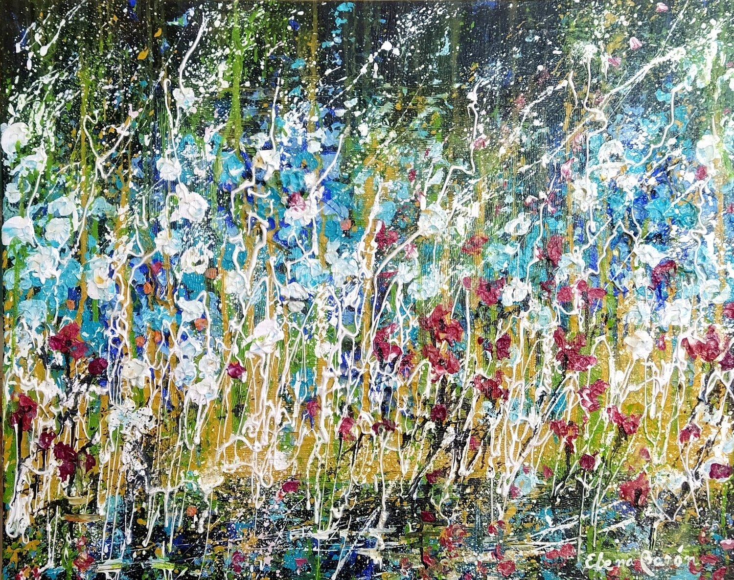 Silvestre 39 Elena Barón Original painting for sale