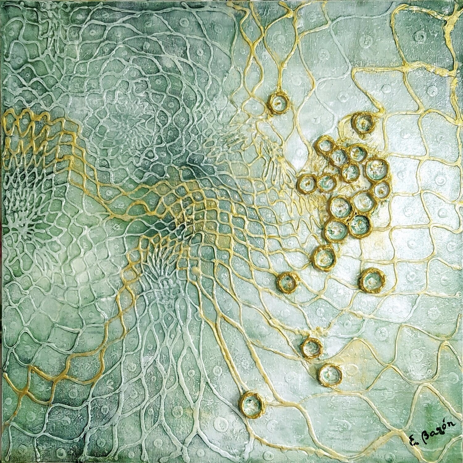 Naturaleza comprometida 5 Elena Barón Original painting for sale