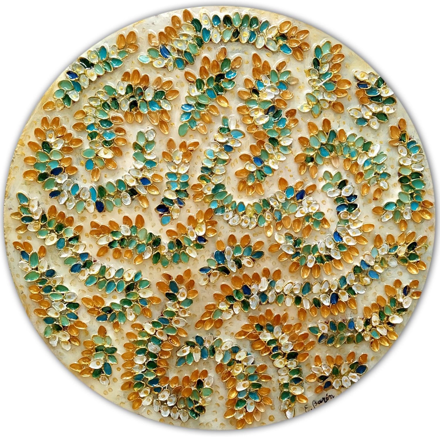 Brotes emergidos 15 Elena Barón Original painting for sale