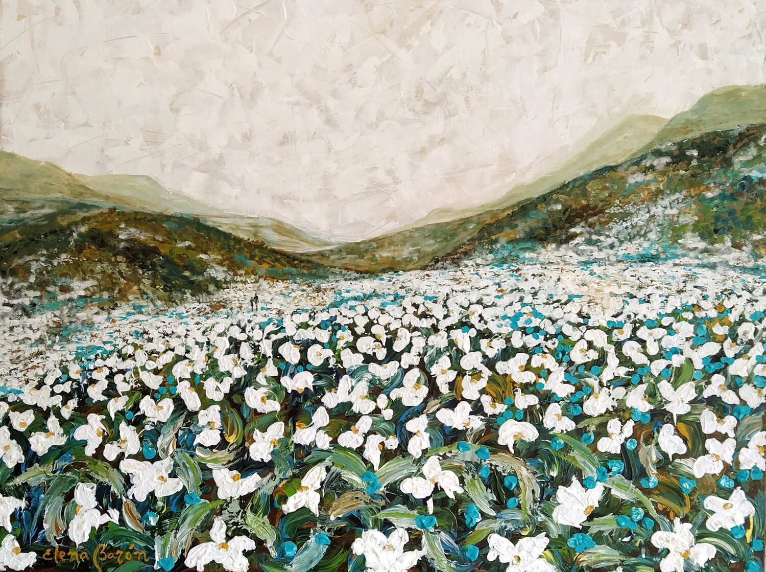 Paisajes soñados Elena Barón Original painting for sale