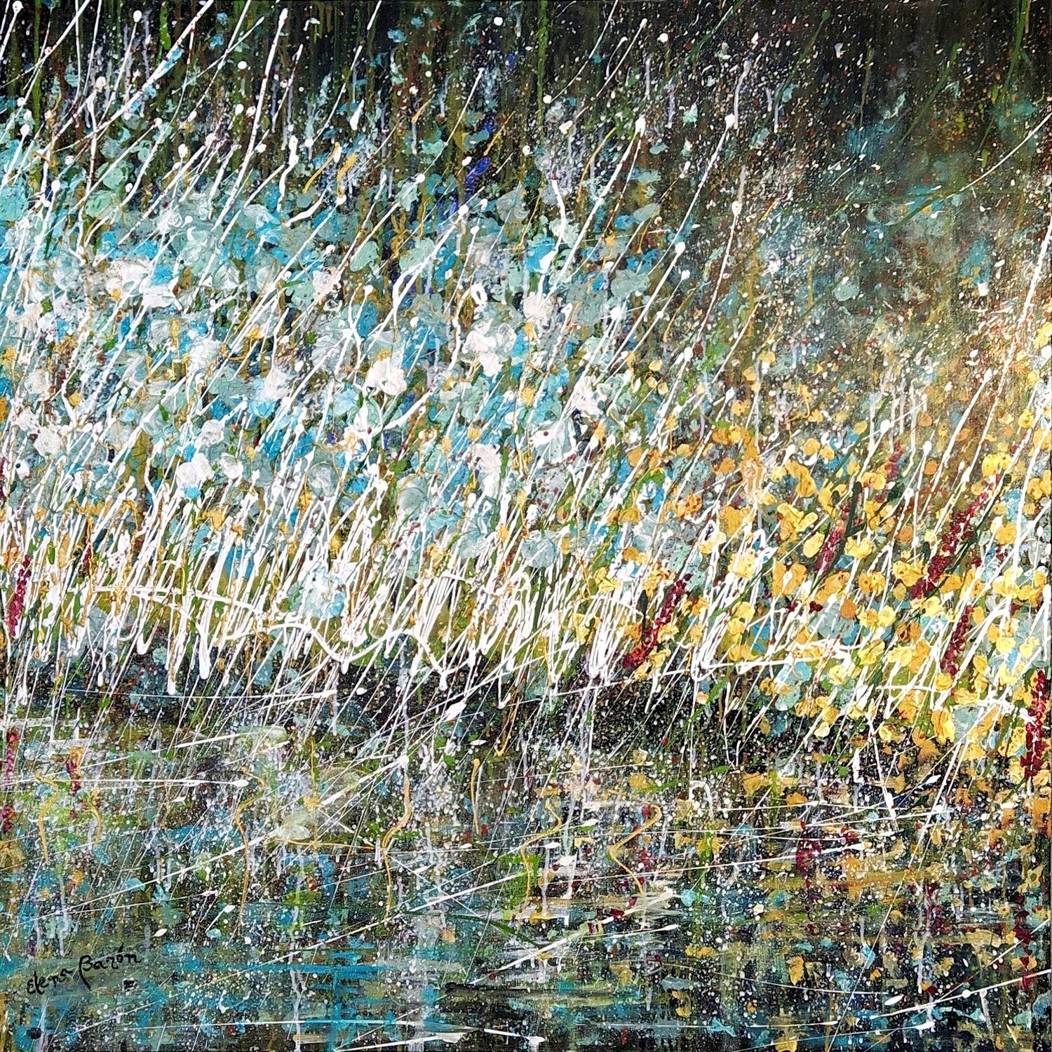 Silvestre 50 Elena Barón Original painting for sale