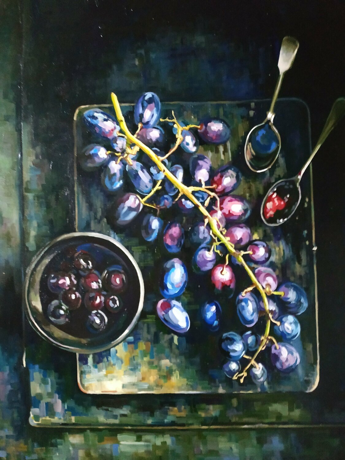 Grapes Sergey Teplyakov Originalgemälde zu verkaufen