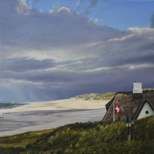 Syltimpression N. 5 - Schweizerhaus by Jean-Pierre Kunkel, Painting for Sale on Select