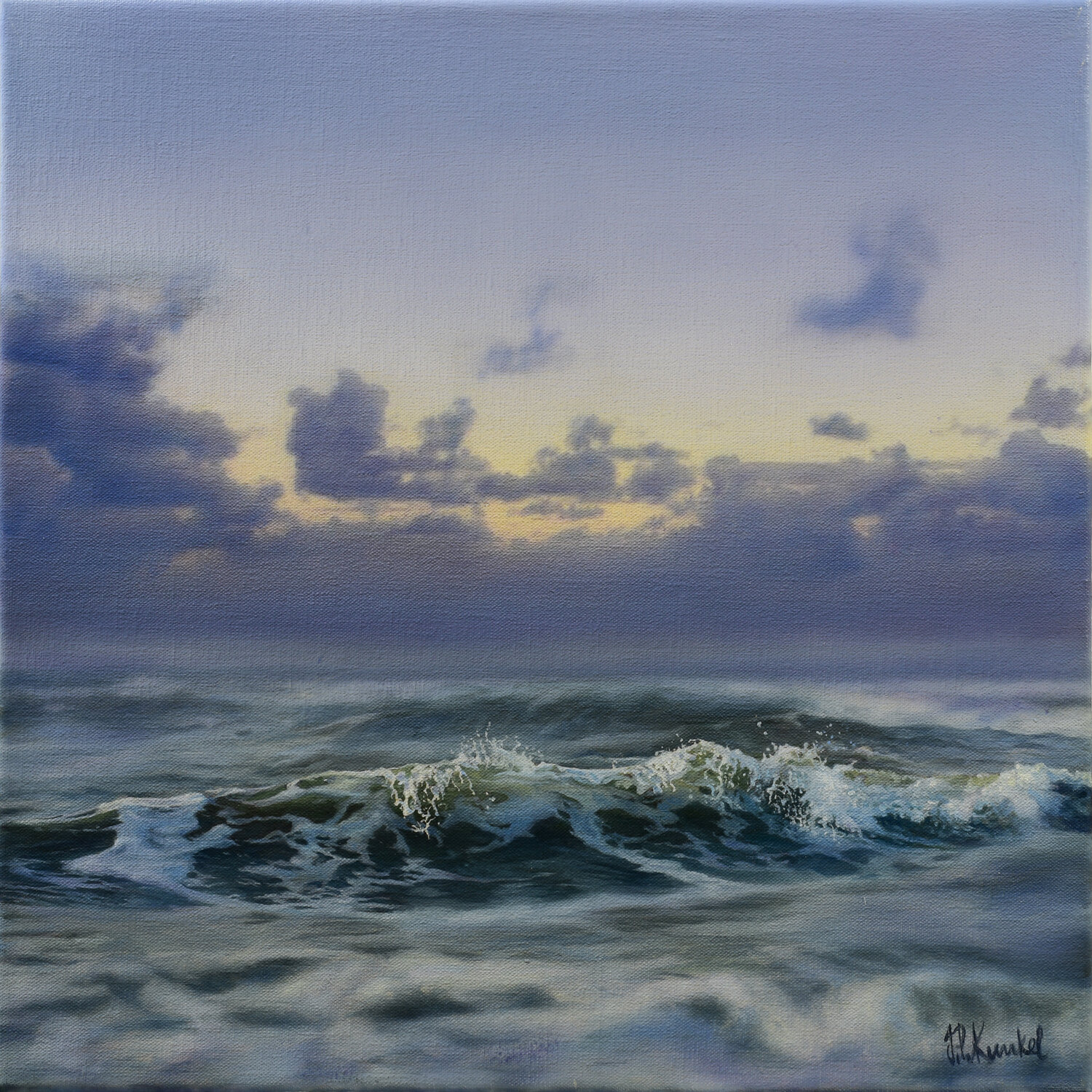 Syltimpression No. 7 - Sturm 1 Jean-Pierre Kunkel Original painting for sale