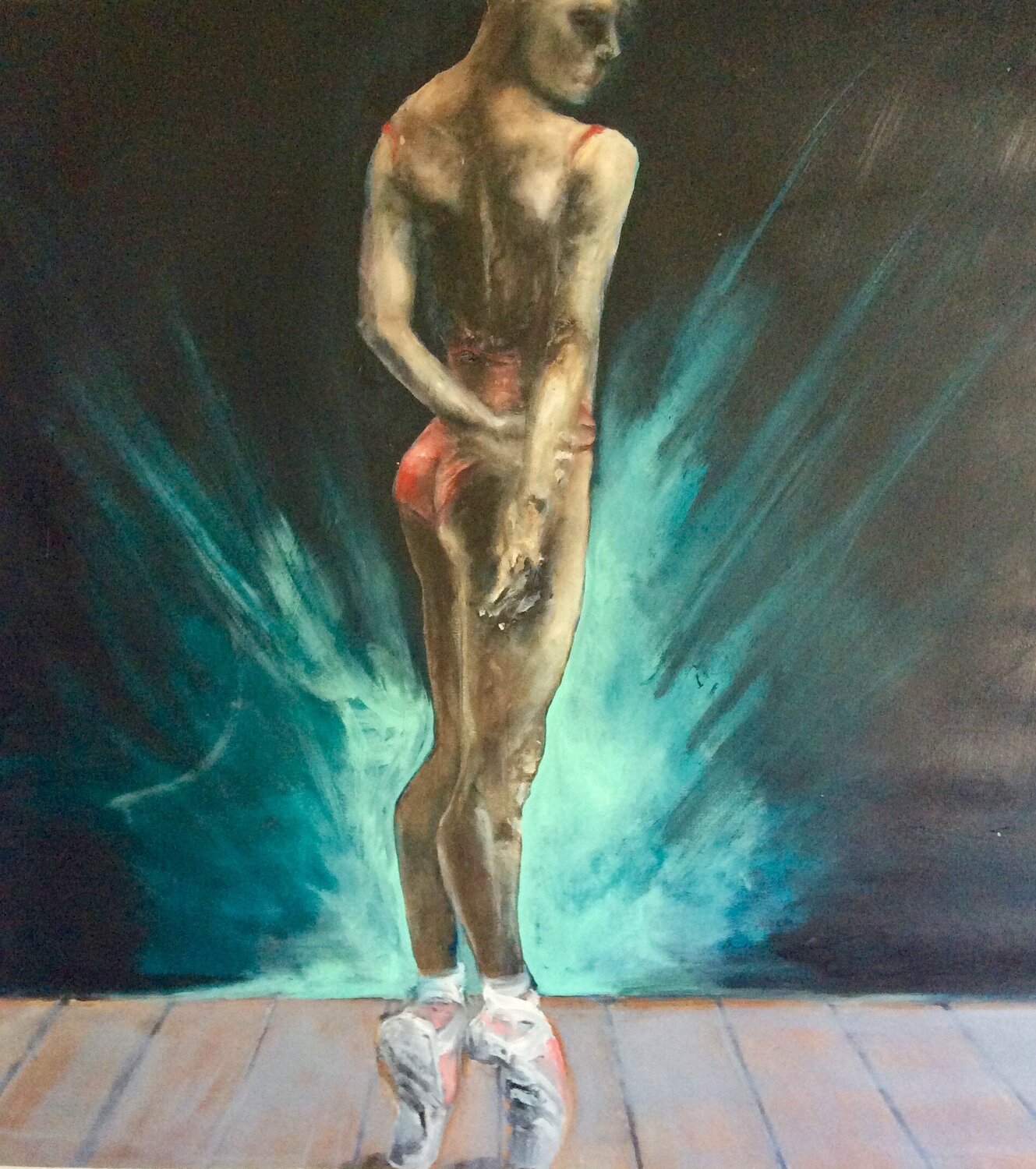 The Audition Charlie Patton Original painting for sale
