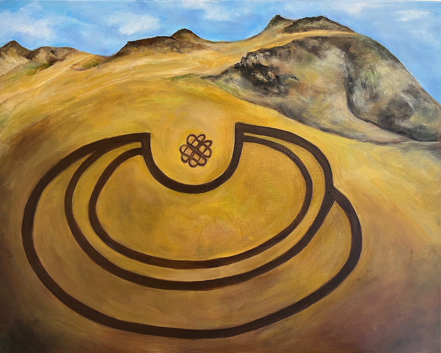 Sign_post Paulina Wong Original painting for sale