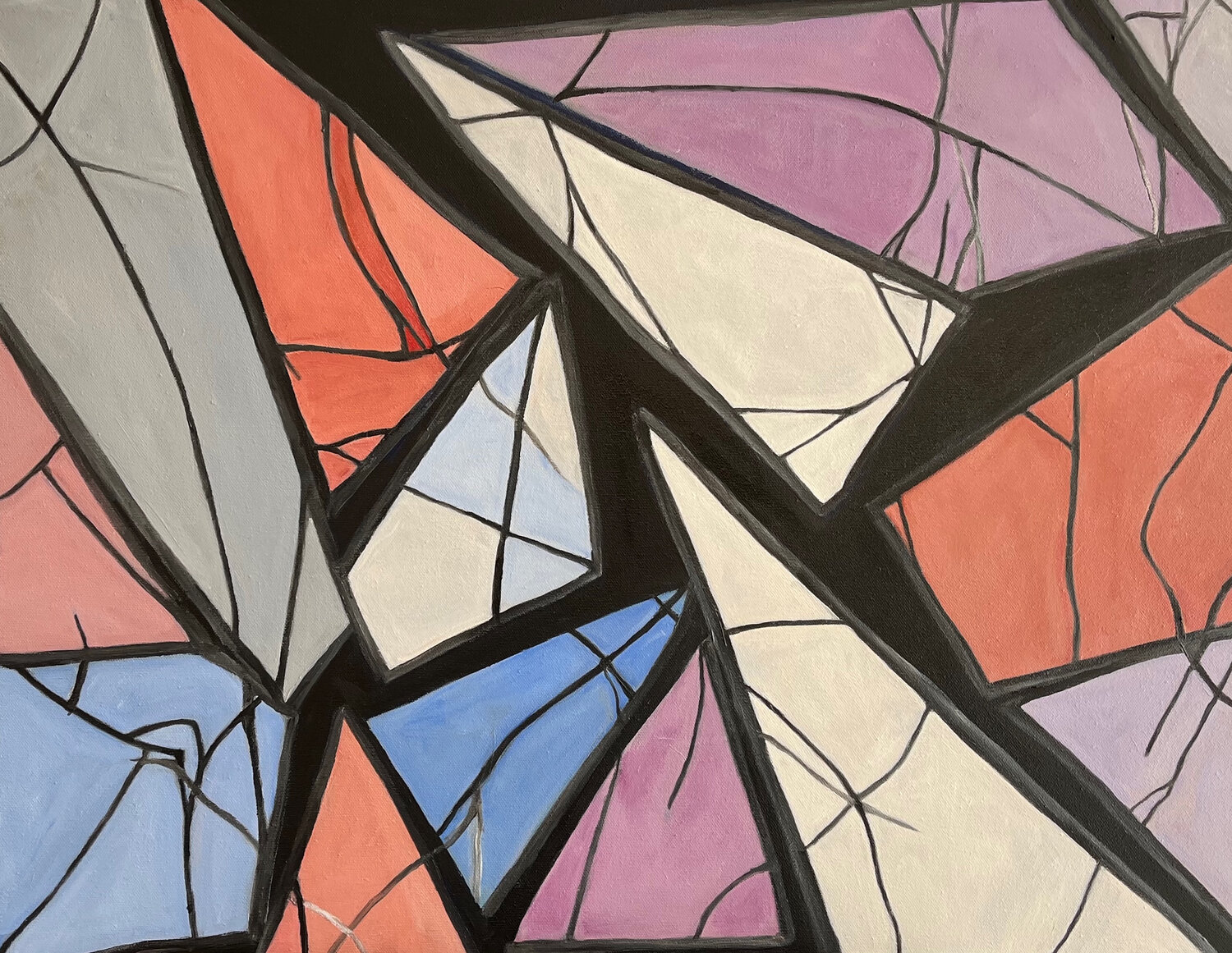 Shards Paulina Wong Original painting for sale