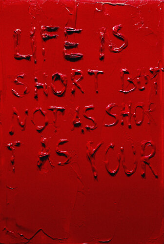 life is short by Kamile Lukrecija Lukosiute, Painting for Sale on Select
