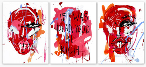 If I was Dead by Kamile Lukrecija Lukosiute, Painting for Sale on Select