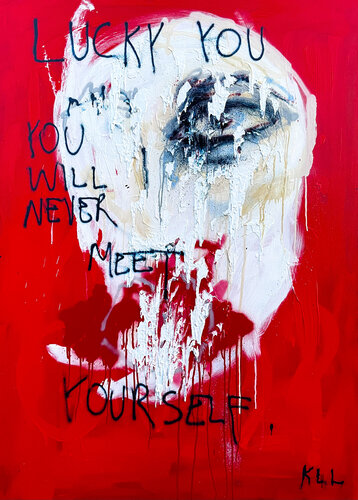 lucky you by Kamile Lukrecija Lukosiute, Painting for Sale on Select