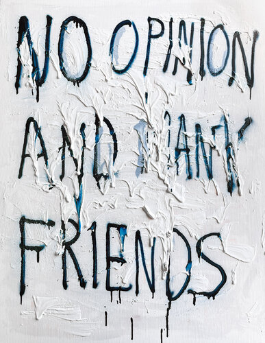 no opinion by Kamile Lukrecija Lukosiute, Painting for Sale on Select