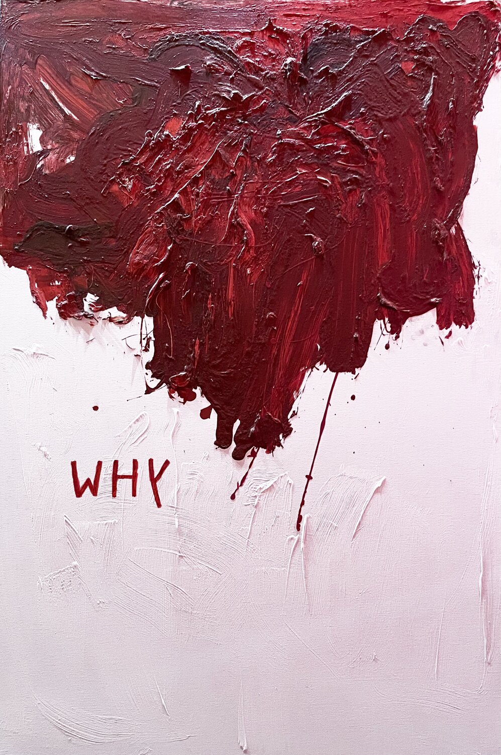 WHY Kamile Lukrecija Lukosiute Original painting for sale